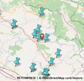 Mappa Via Colle Rasoio, 03042 Atina FR, Italia (11.191)