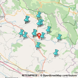 Mappa Via Colle Rasoio, 03042 Atina FR, Italia (6.58143)