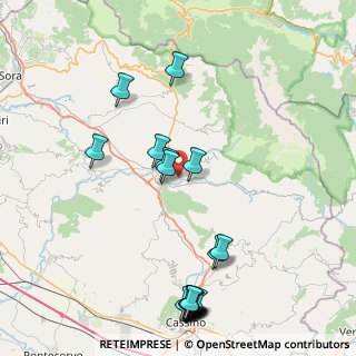 Mappa Via Colle Rasoio, 03042 Atina FR, Italia (10.956)
