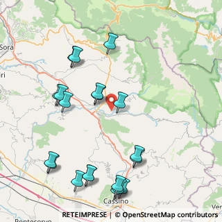 Mappa Via Colle Rasoio, 03042 Atina FR, Italia (10.513)
