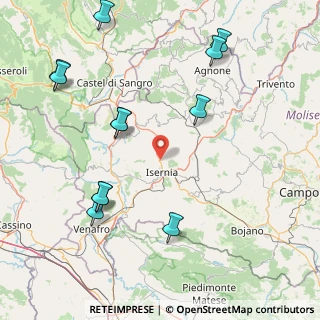 Mappa Contrada Cisterna, 86170 Isernia IS, Italia (21.03417)