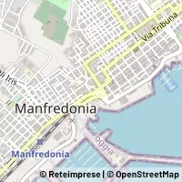 地図 Manfredonia
