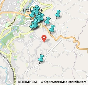 Mappa Via Cisterna, 03100 Frosinone FR, Italia (0.9835)