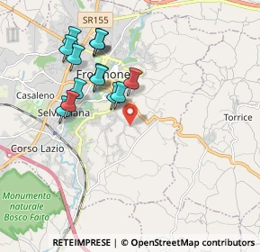Mappa Via Cisterna, 03100 Frosinone FR, Italia (1.96786)