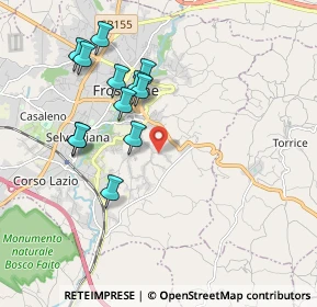 Mappa Via Cisterna, 03100 Frosinone FR, Italia (1.97417)