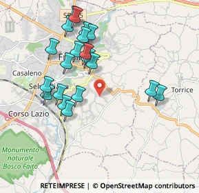 Mappa Via Cisterna, 03100 Frosinone FR, Italia (2.052)