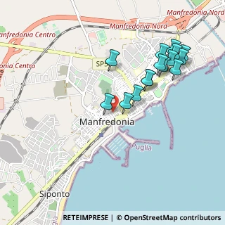 Mappa Via Ospedale San Lazzaro, 71043 Manfredonia FG, Italia (1.05933)