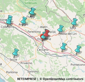 Mappa Via Don Giovanni Minzoni, 03100 Frosinone FR, Italia (18.16538)