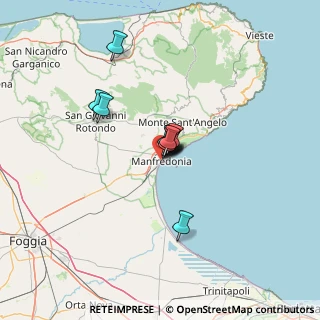 Mappa 71043 Manfredonia FG, Italia (7.78182)