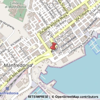 Mappa Corso Manfredi, 1, 71043 Manfredonia, Foggia (Puglia)