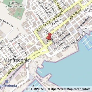 Mappa Largo Seminario, 5, 71043 Manfredonia, Foggia (Puglia)