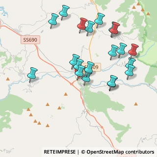 Mappa SS 509 di Forca d'Acero, 03042 Atina FR, Italia (4.3625)
