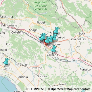 Mappa Via Armando Vona, 03100 Ceccano FR, Italia (30.91688)