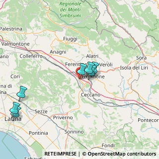 Mappa Via Armando Vona, 03100 Ceccano FR, Italia (33.31929)