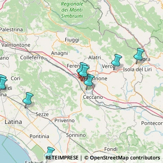 Mappa Via Armando Vona, 03100 Ceccano FR, Italia (28.70083)