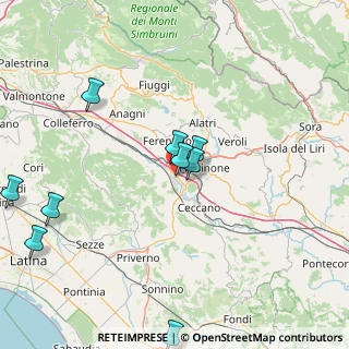 Mappa Via Armando Vona, 03100 Ceccano FR, Italia (28.0825)