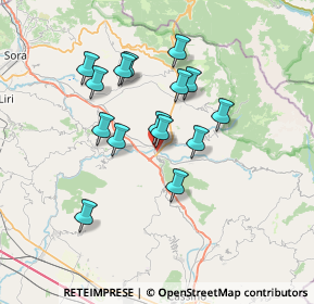 Mappa 03042 Atina FR, Italia (6.35467)