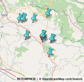 Mappa 03042 Atina FR, Italia (6.06154)