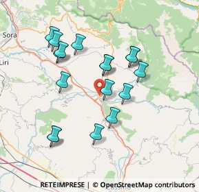 Mappa 03042 Atina FR, Italia (7.29765)