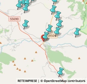 Mappa 03042 Atina FR, Italia (5.37067)