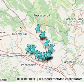 Mappa 03042 Atina FR, Italia (12.325)