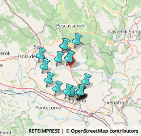 Mappa 03042 Atina FR, Italia (12.2605)