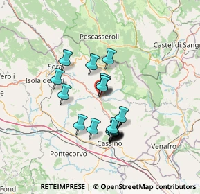 Mappa 03042 Atina FR, Italia (11.998)