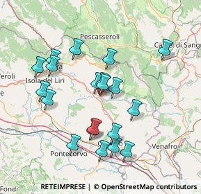 Mappa 03042 Atina FR, Italia (14.9305)