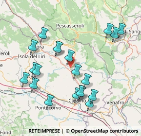 Mappa 03042 Atina FR, Italia (17.0455)