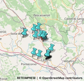 Mappa 03042 Atina FR, Italia (10.471)