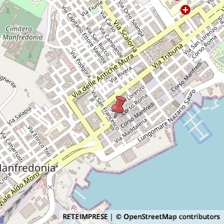 Mappa Corso Roma,  26, 71043 Manfredonia, Foggia (Puglia)