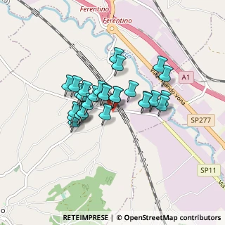 Mappa Via Morolense Km 6, 03019 Supino FR, Italia (0.6669)