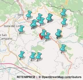 Mappa SP 7, 03034 Arpino FR (7.39778)