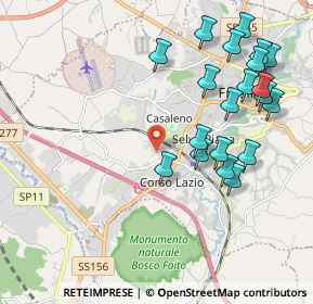 Mappa Via Selva Casarino, 03100 Frosinone FR, Italia (2.3895)