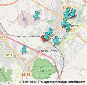 Mappa Via Selva Casarino, 03100 Frosinone FR, Italia (2.17727)