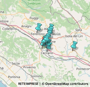 Mappa Via Selva Casarino, 03100 Frosinone FR, Italia (6.06455)