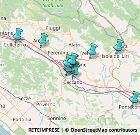 Mappa Via Selva Casarino, 03100 Frosinone FR, Italia (11.81636)