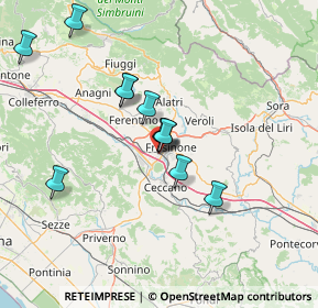 Mappa Via Selva Casarino, 03100 Frosinone FR, Italia (13.23)