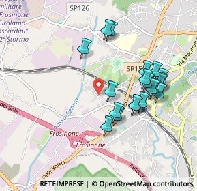 Mappa Via Selva Casarino, 03100 Frosinone FR, Italia (0.959)