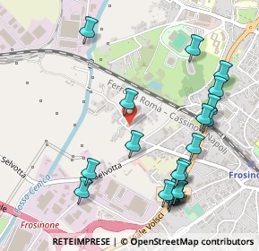 Mappa Via Selva Casarino, 03100 Frosinone FR, Italia (0.6275)