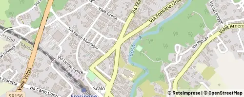 Mappa Frosinone