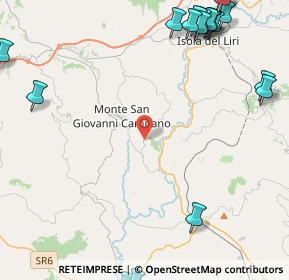 Mappa Via Vaglie S. Nicola, 03025 Monte San Giovanni Campano FR, Italia (7.4195)