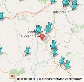 Mappa Via Vaglie S. Nicola, 03025 Monte San Giovanni Campano FR, Italia (5.917)