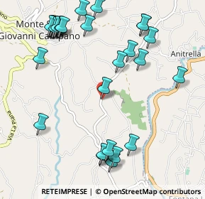 Mappa Via Vaglie S. Nicola, 03025 Monte San Giovanni Campano FR, Italia (1.36552)