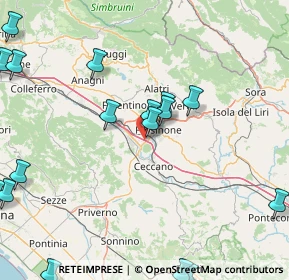 Mappa E45, 03100 Frosinone FR, Italia (25.12944)