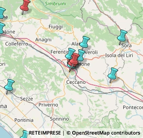 Mappa E45, 03100 Frosinone FR, Italia (20.53571)