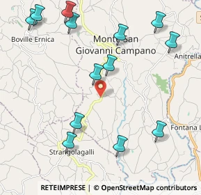 Mappa Via la Lucca, 03025 La Lucca FR, Italia (2.67231)