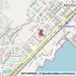 Mappa Via Feudo della Paglia, 1, 71043 Manfredonia, Foggia (Puglia)