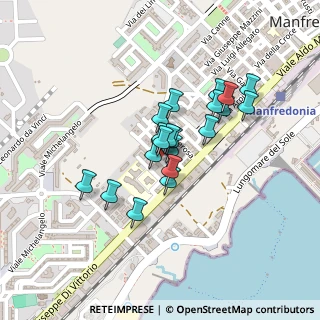 Mappa Via Coppa del Vento, 71043 Manfredonia FG, Italia (0.1665)