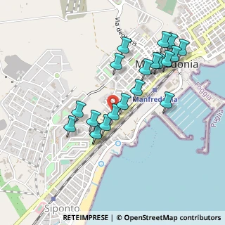 Mappa Via Coppa del Vento, 71043 Manfredonia FG, Italia (0.4775)